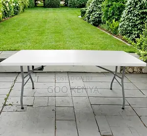 Home Table; Multi-Purpose Plastic Foldable Table for Indoor/Outdoor