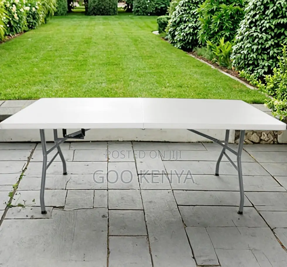 Home Table; Multi-Purpose Plastic Foldable Table for Indoor/Outdoor