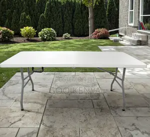 Home Table; Multi-Purpose Plastic Foldable Table for Indoor/Outdoor