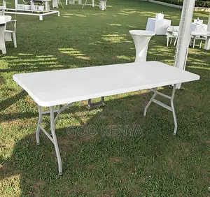 Home Table; Multi-Purpose Plastic Foldable Table for Indoor/Outdoor