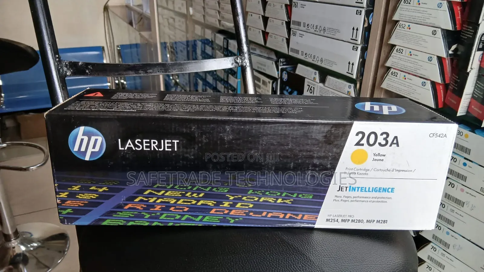 Original Hp 203a Yellow Toner Cartridge