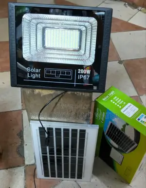 Led Solar Flood Lights 200 Watts 16 HRS Bright + Sensor