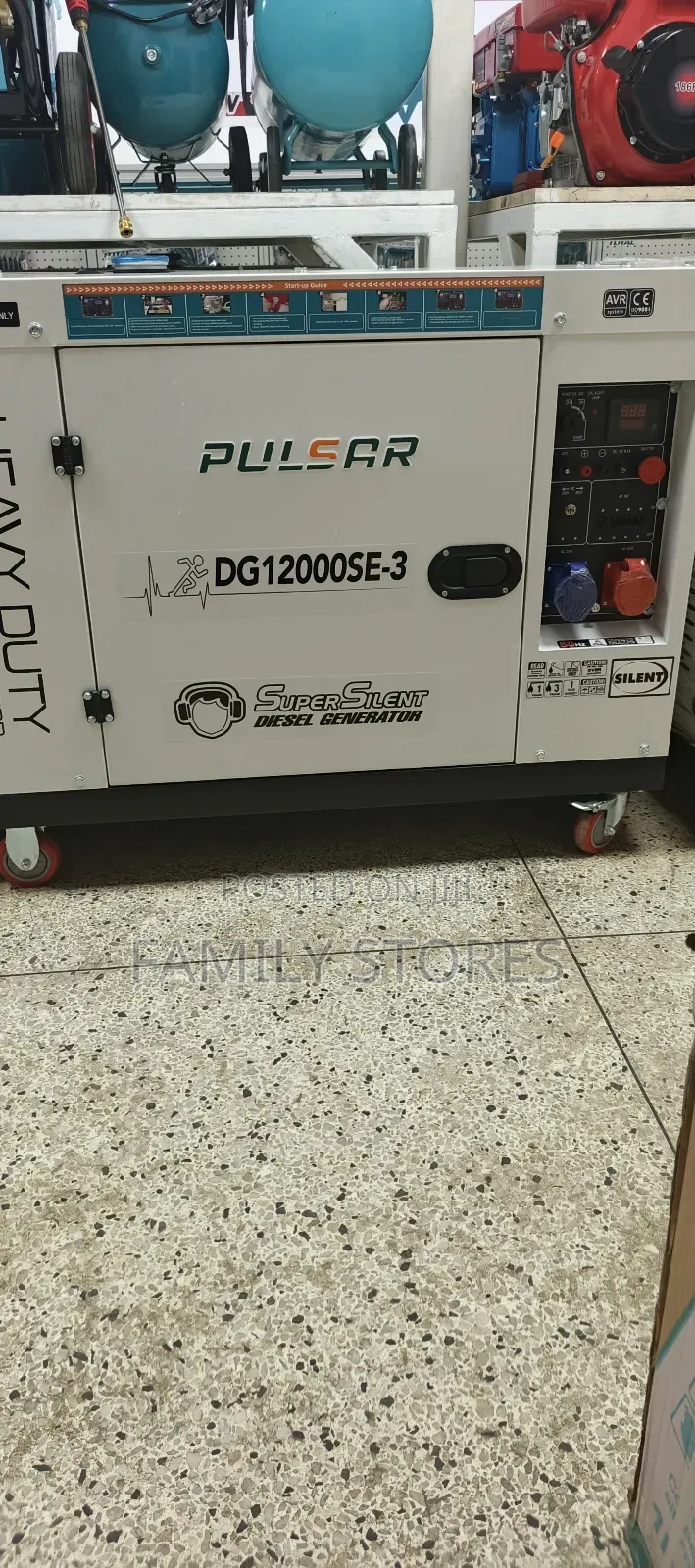 Pulsar 12kva Three Phase Generator