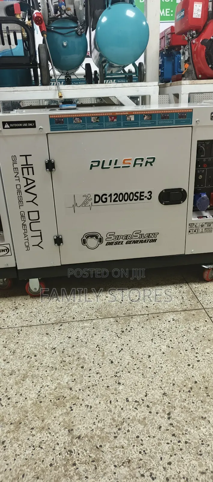 Pulsar 12kva Three Phase Generator