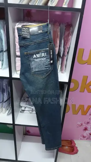 Amiri Trousers,Coloours ; Blue,Black,Nevy Blue,Green