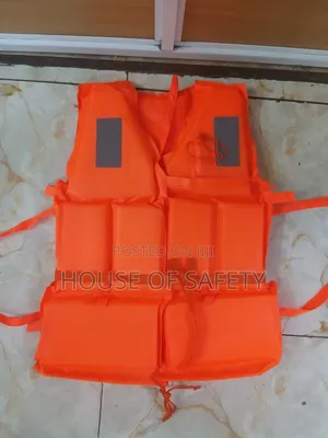 Orange Safety Reflectors Jacket Life Saver