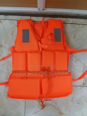 Orange Safety Reflectors Jacket Life Saver