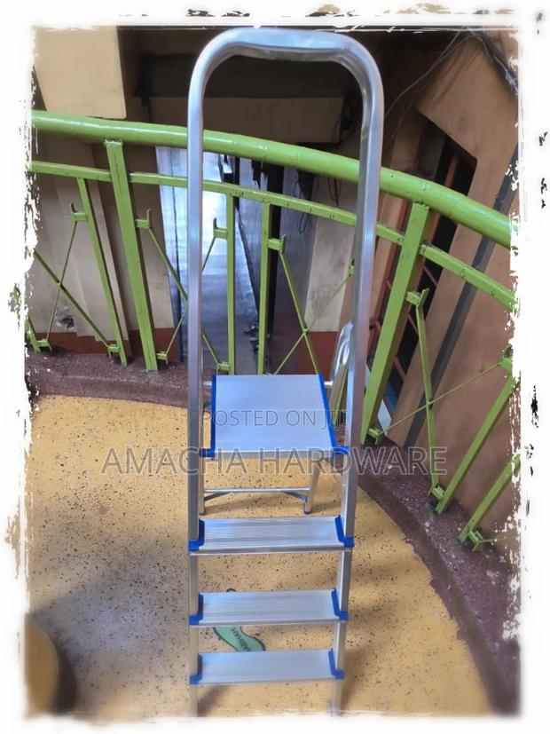 4 Step Aluminum Step Ladder - main view