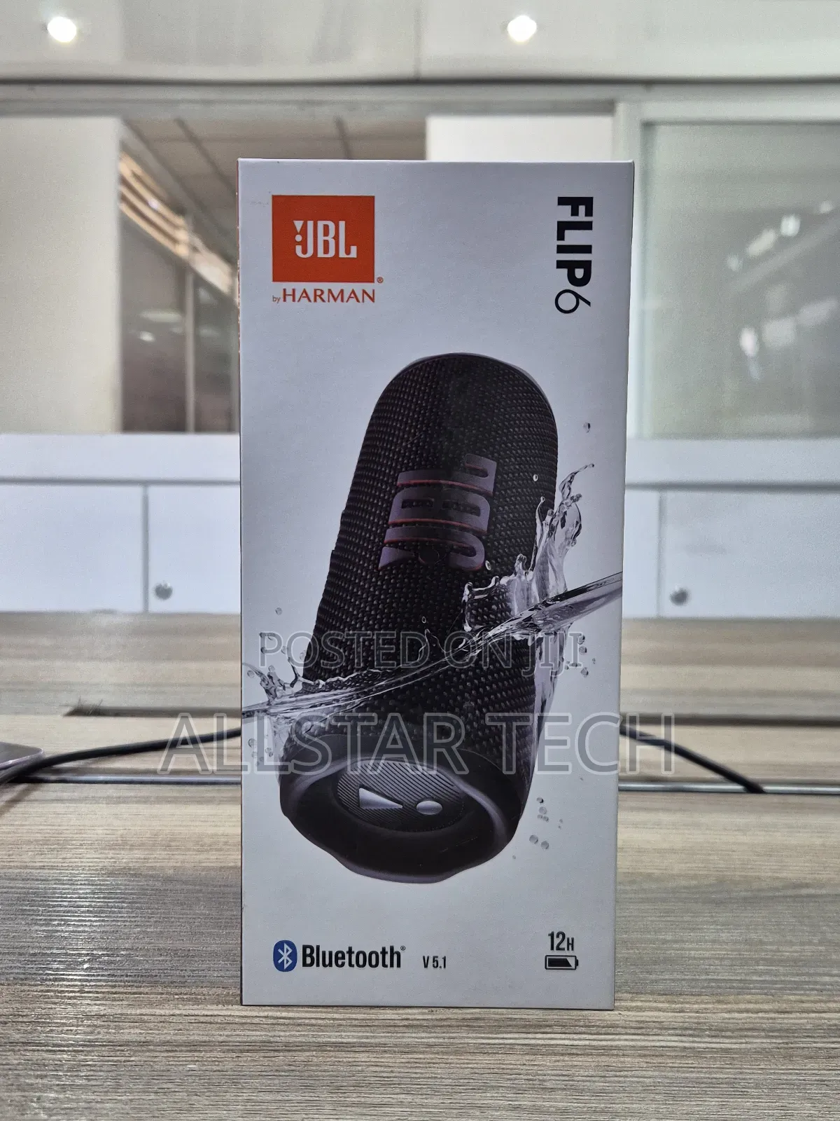 JBL Flip 6 Portable Waterproof Bluetooth Speaker