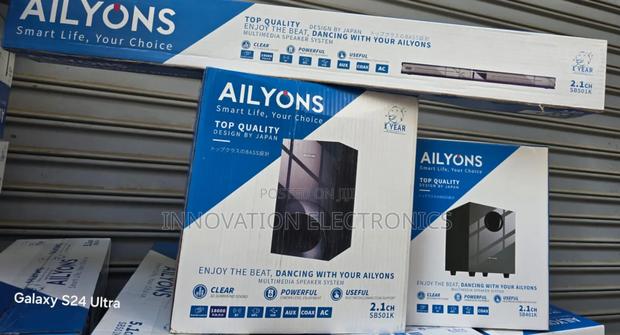 2.1ch Ailyons Sb501k Soundbar Multimedia Speaker System