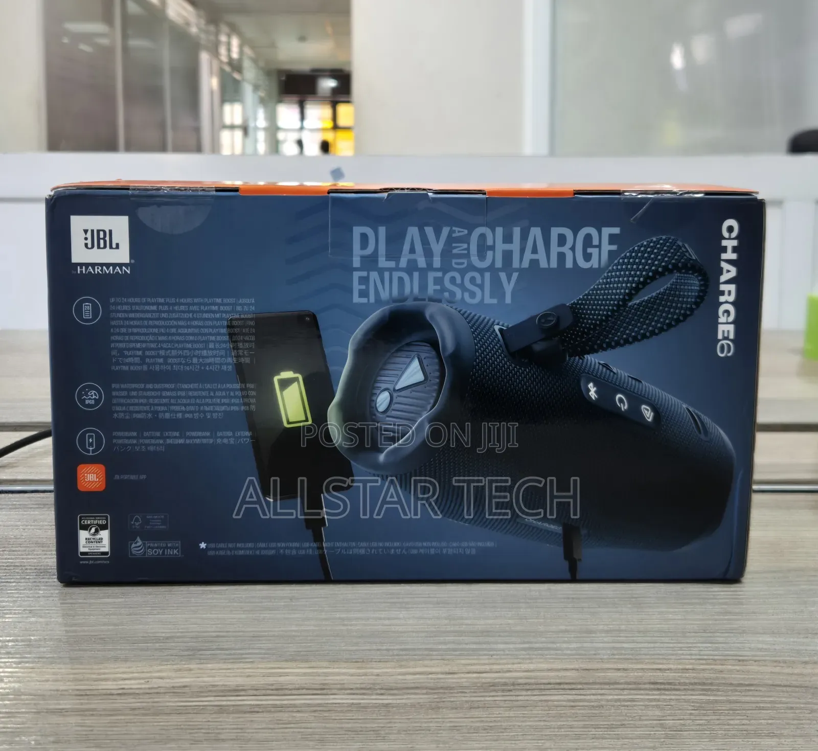 JBL Charge 6 Portable Bluetooth Speaker