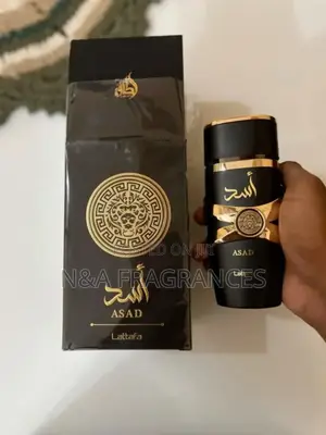 Asad Black by Lattafa – 100ml Edp – Strong Vanilla Amber Beast