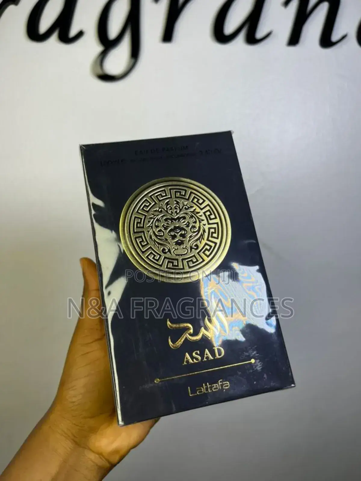 Asad Black by Lattafa – 100ml Edp – Strong Vanilla Amber Beast
