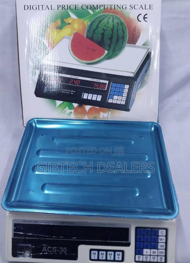 Commercial Weigh Scale 30kg - main view