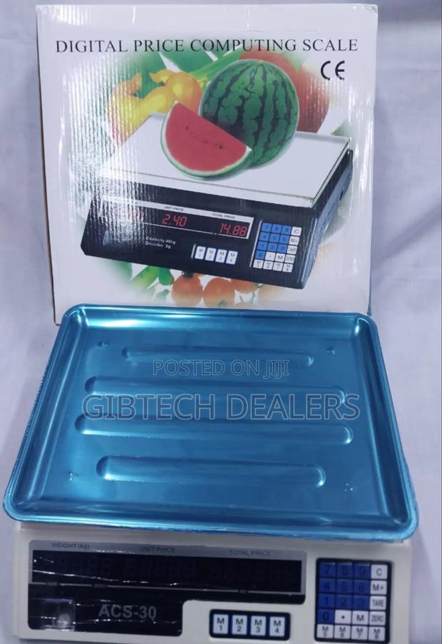 30kg Digital Computing Weigh Scale - main view