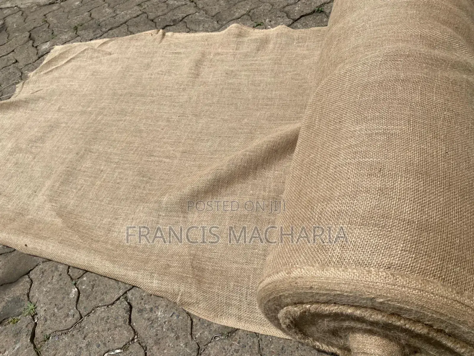 Small Holes Construction Hessian Curing Cloth New