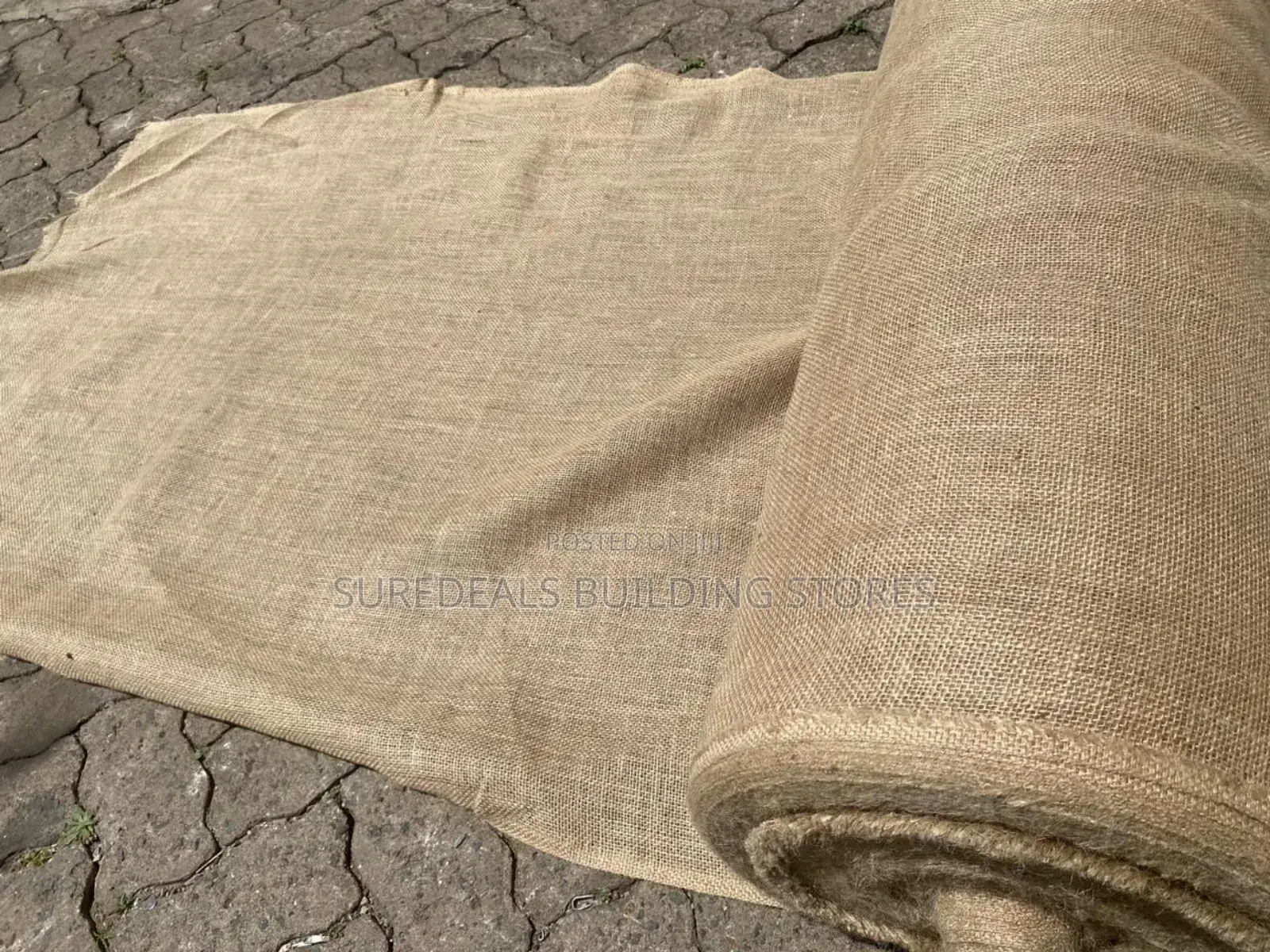 Small Holes Construction Hessian Curing Cloth New