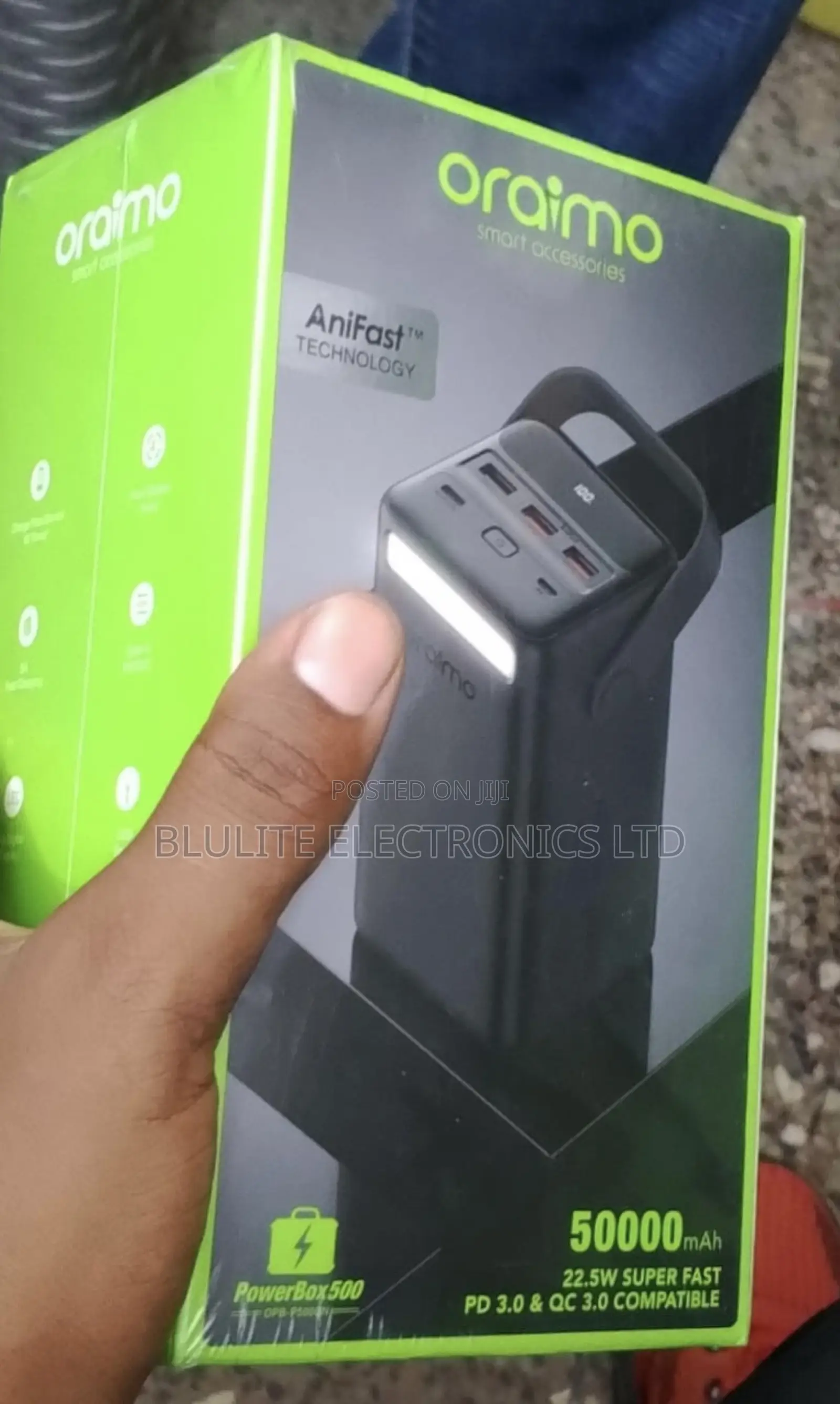 Oraimo 5000 Mah Power Bank