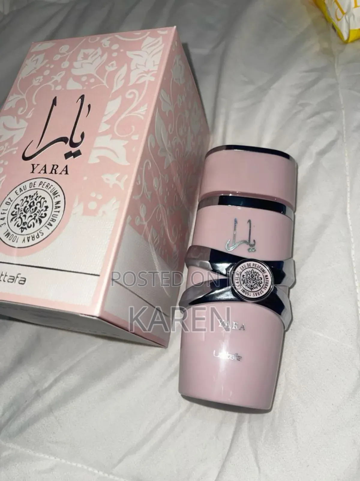 Yara Moi by Lattafa – 100ml Edp – Creamy Caramel Peach