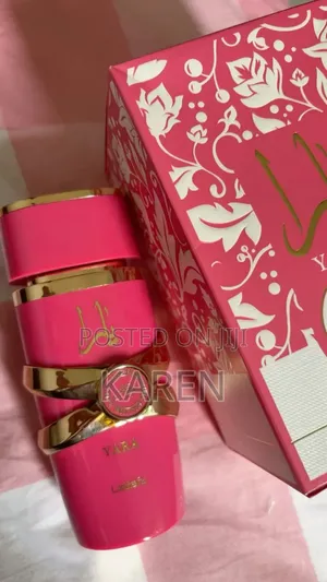 Yara Pink by Lattafa – 100ml Edp – Sweet Vanilla Tropical Fruits