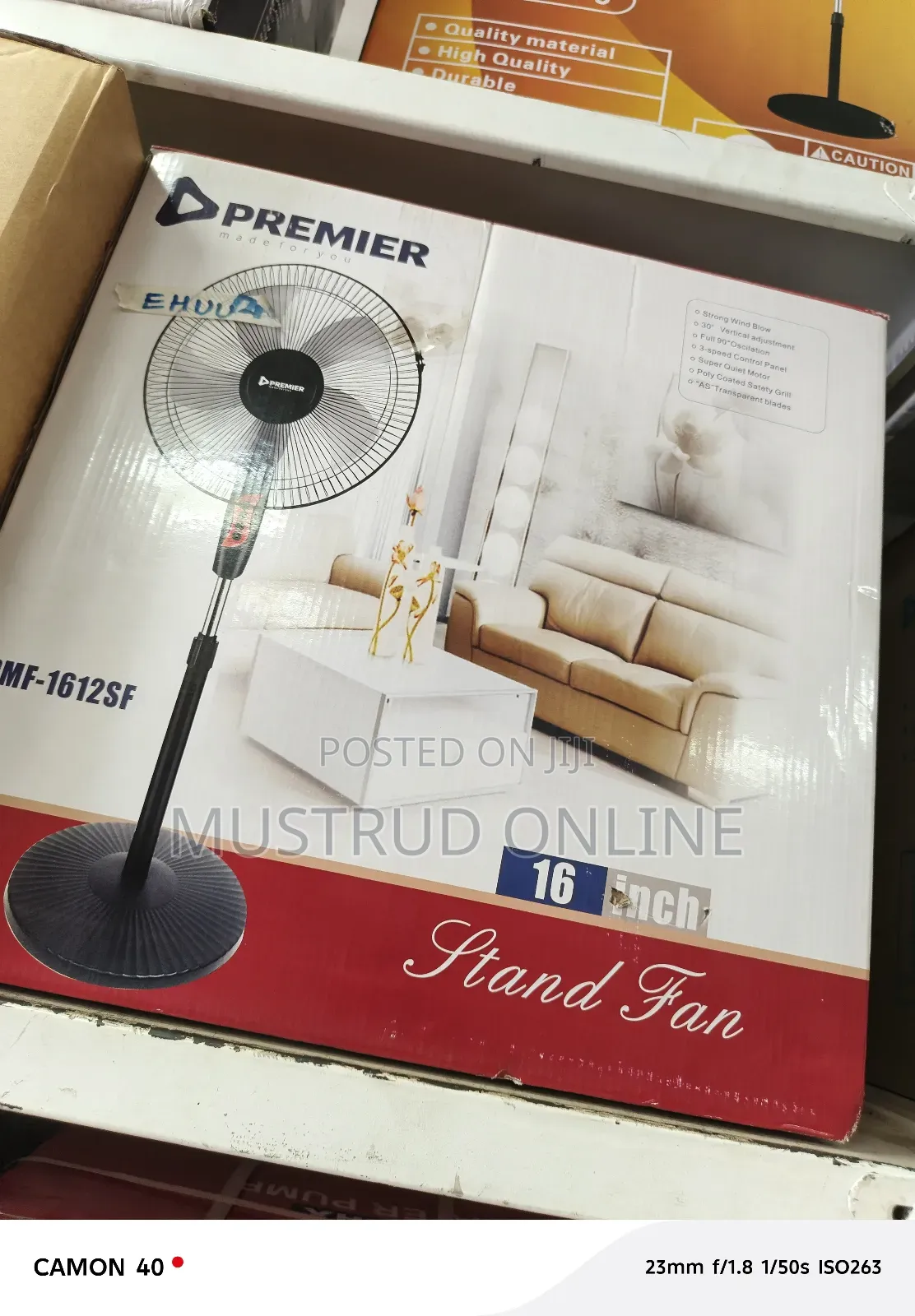 Heavy Duty Stand Fan