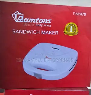 Ramtons 2-Slice Sandwich Toaster – Compact Efficient