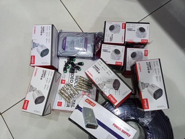 Inexpensive 4 Channel CCTV Camera Kit With 4 Cameras- Dahua CCTV