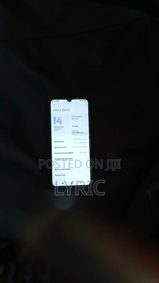 Xiaomi Redmi 10C 128 GB Gray - thumbnail 2