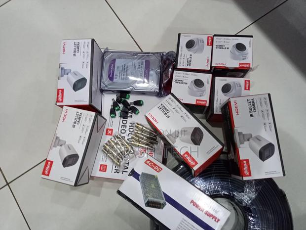 Userble 4 Channel Dahua CCTV Camera Package With Night Vision - main view