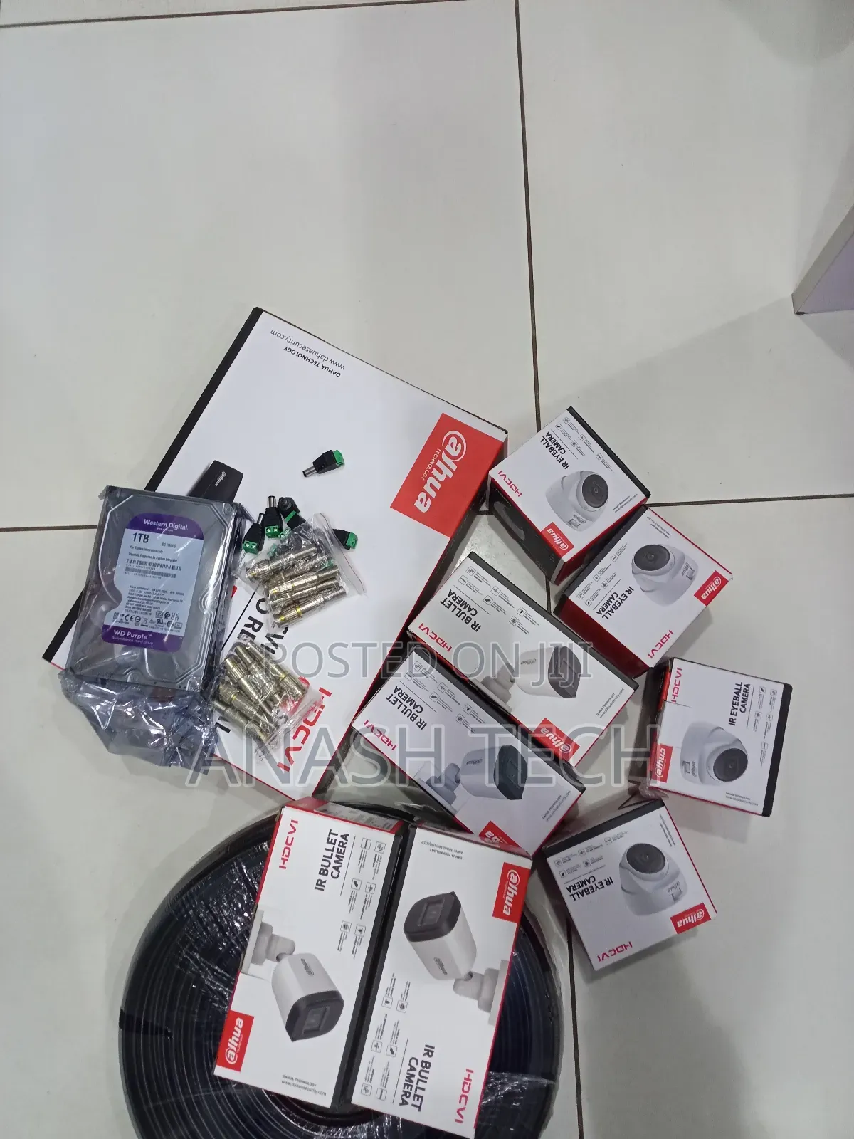 Dahua 8 Channel CCTV Security Camera Full Kit 1080p Ir Hd