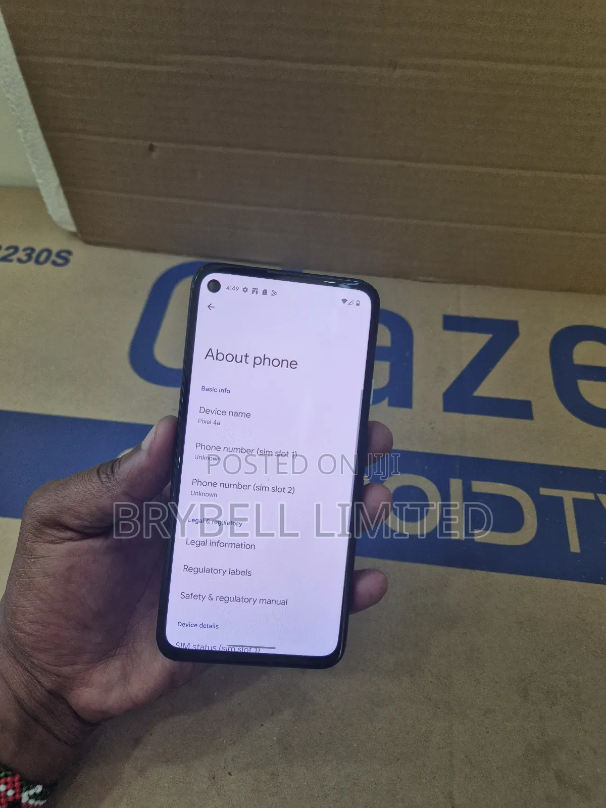 Google Pixel 4a 128 GB Black