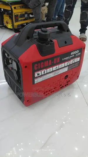 Cigma Uk Silent Inverter Generator 3.6kw/4kva Generator