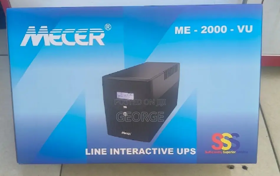 Mecer Lne Interactive Back Up Ups 2000va