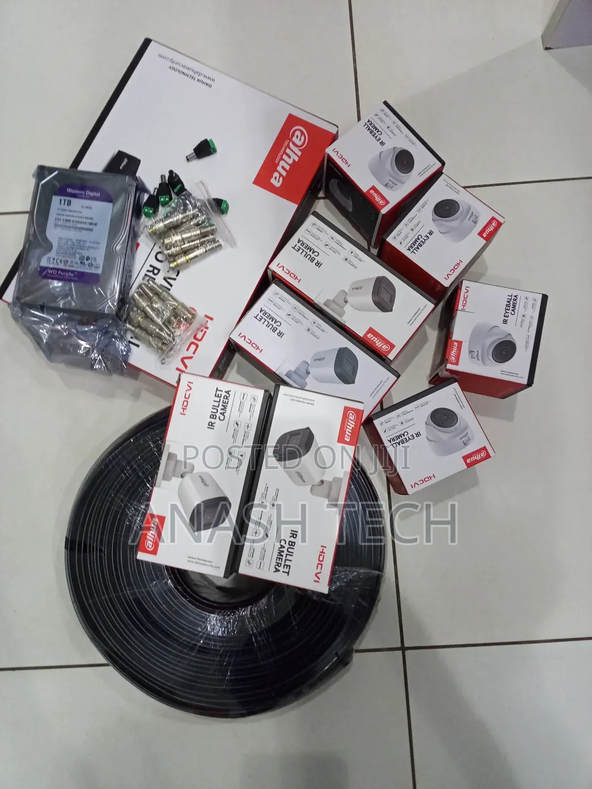Inexpensive Dahua 8 Channel Hd DVR Kit With 8 CCTV Cameras