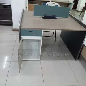 Twin Desk Office Setup