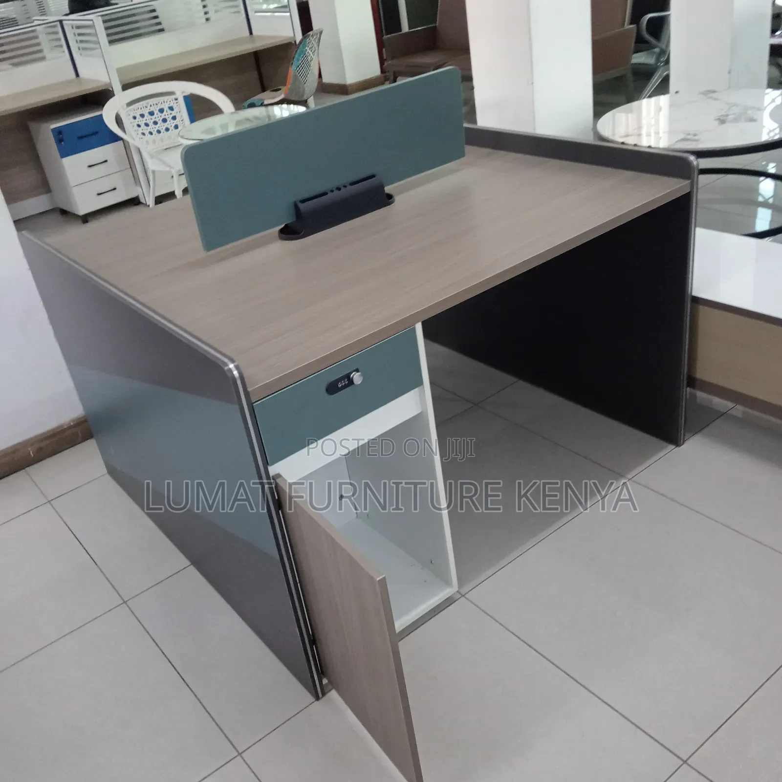Twin Desk Office Setup