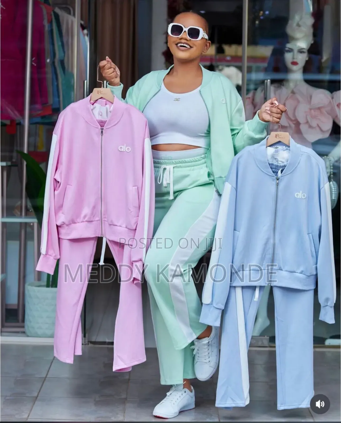 Designer Line Green Tracksuit