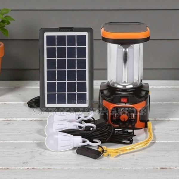 Dat At9016b Solar Lighting Kit With Fm Radio and Usb Phone Charging