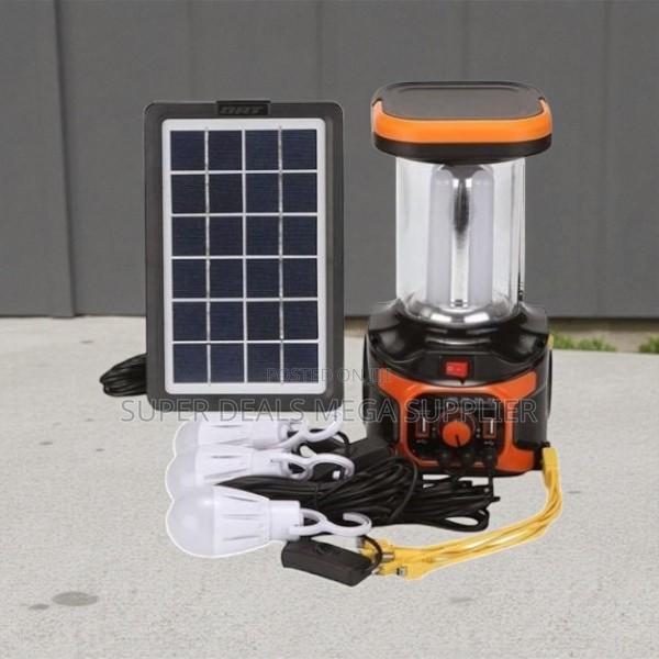 Solar Lighting Kit With Bluetooth, Torch and Lithium Battery Power