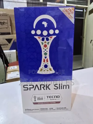 New Tecno Spark Slim 256 GB Black