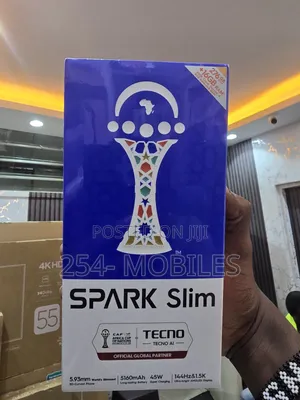 New Tecno Spark Slim 256 GB Black