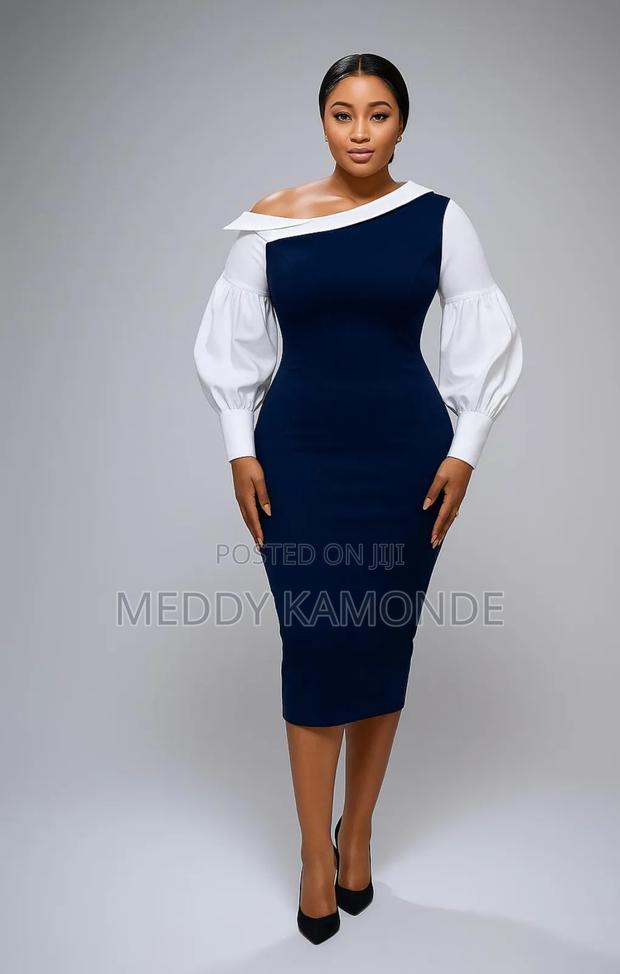 Offshoulder Casual Dress - main view