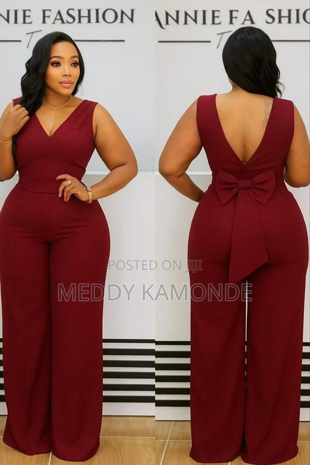 Maroon 2pc Trouser Set - main view