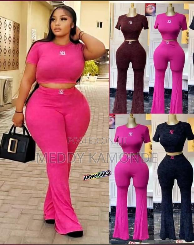 Black/Pink 2pc Set - thumbnail 2