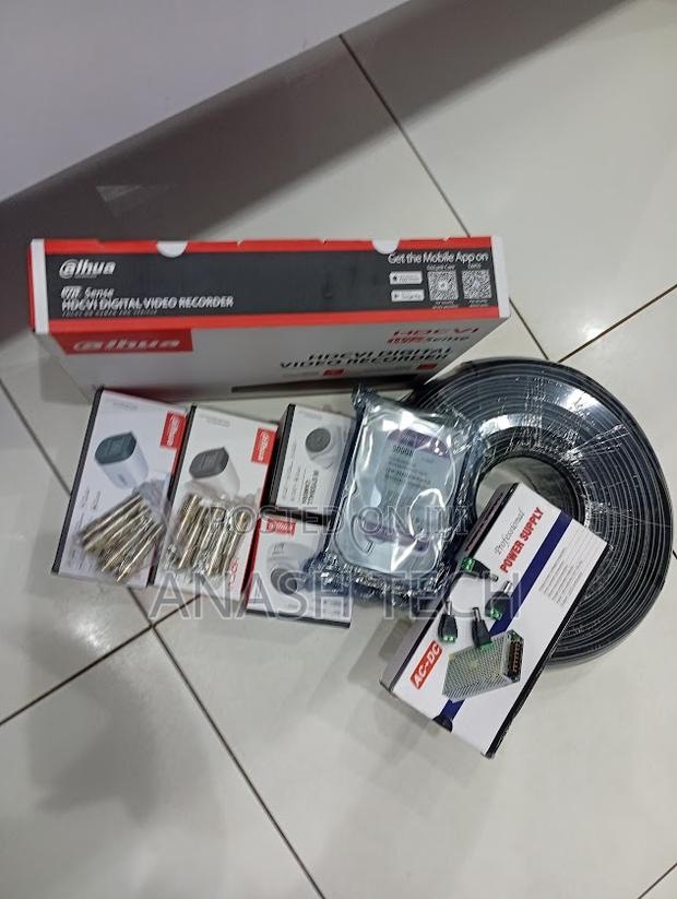 Advanced 4 Channel Dahua Camera Complete Camera Package - main view