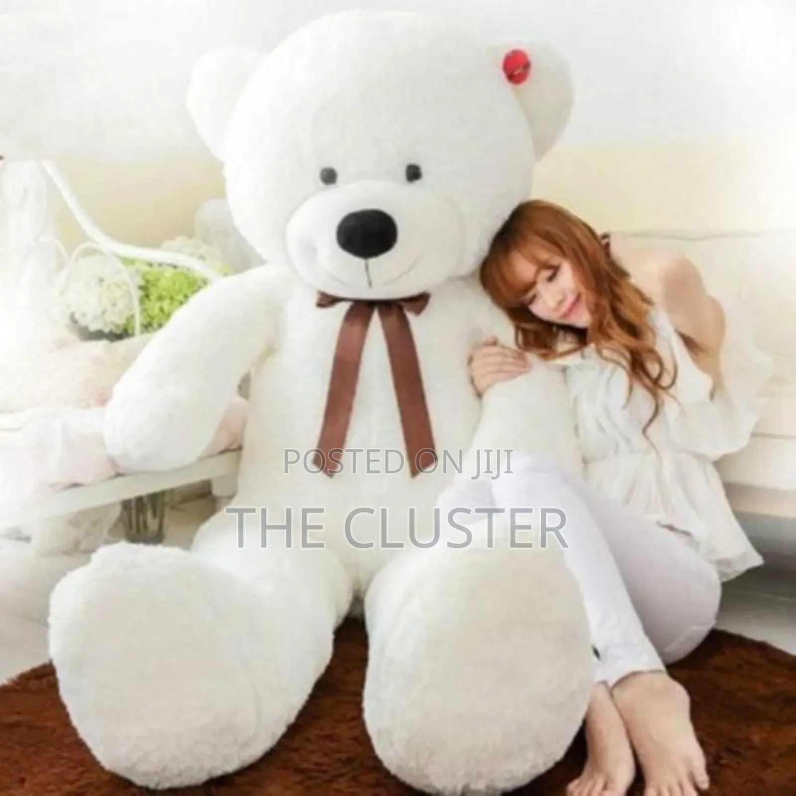 White Giant Teddy Bear 140cm