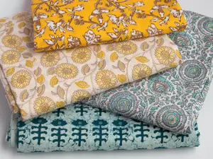 Indian Cotton Fabrics Available - 12 Stunning Patterns!