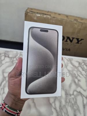 New Apple iPhone 15 Pro Max 256 GB Black - thumbnail 2