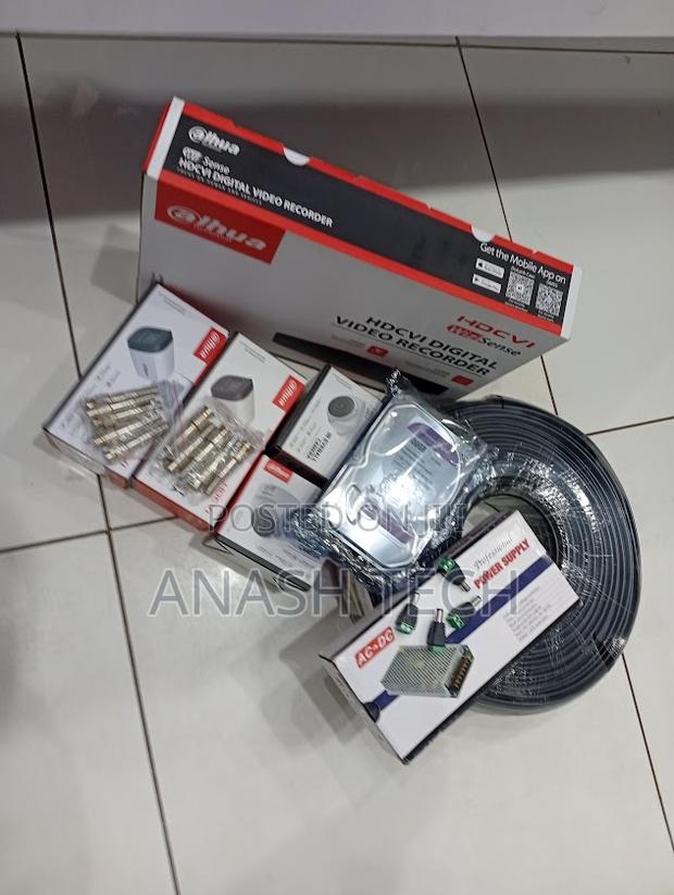 Imported 4 Channel Dahua 1080p Ir CCTV Camera Package - main view