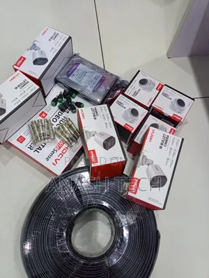 Complete Dahua 8 Cameras Channel CCTV Package 2mp Camera Accessories